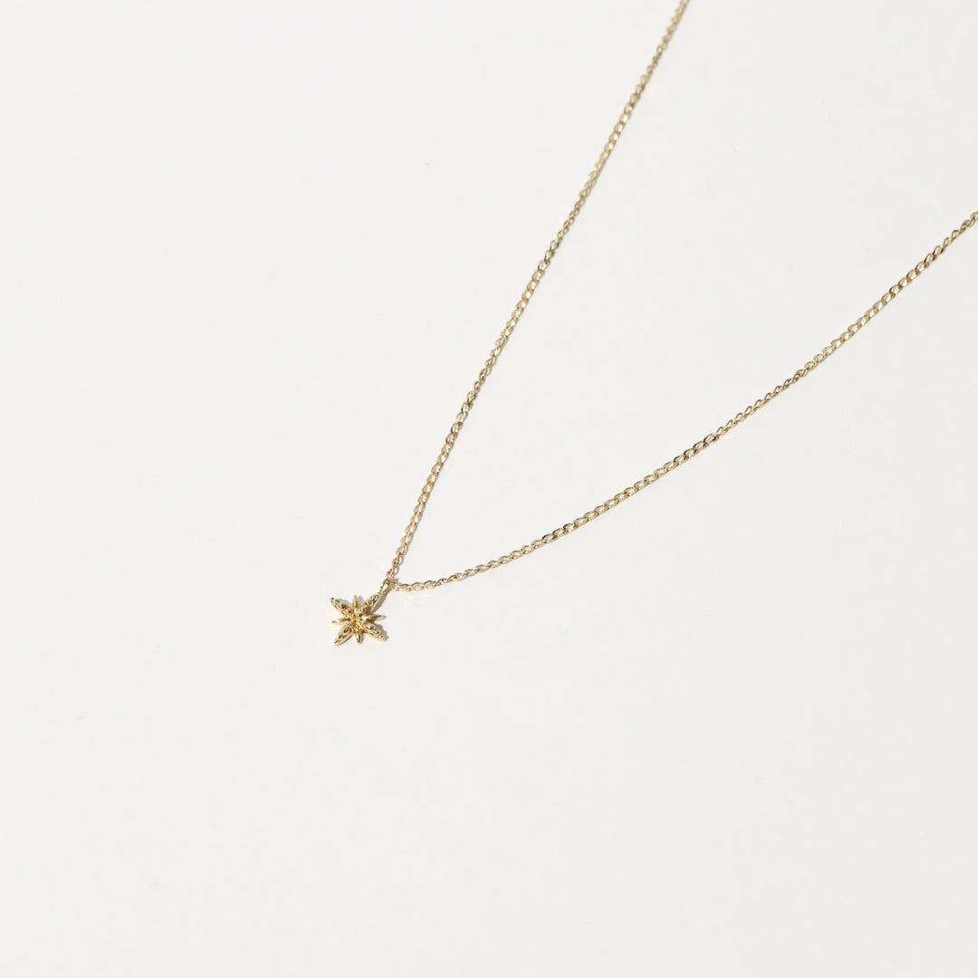 Astrid & Miyu Twilight Pendant Necklace In Solid Gold Necklaces 5 Astrid & Miyu Twilight Pendant Necklace In Solid Gold Necklaces