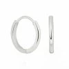 Astridandmiyu Mystic Simple Hoops In Silver Best Sellers 1 Astridandmiyu Mystic Simple Hoops In Silver Best Sellers
