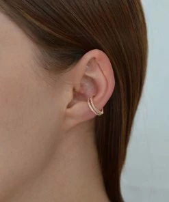 Astridandmiyu Sale Wishbone Ear Cuff In Rose Gold 8 Astridandmiyu Sale Wishbone Ear Cuff In Rose Gold