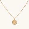 Astrid & Miyu Libra Zodiac Pendant Necklace In Gold Zodiac Necklaces 1 Astrid & Miyu Libra Zodiac Pendant Necklace In Gold Zodiac Necklaces