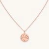 Astrid & Miyu Sagittarius Zodiac Pendant Necklace In Rose Gold Zodiac Necklaces 2 Astrid & Miyu Sagittarius Zodiac Pendant Necklace In Rose Gold Zodiac Necklaces