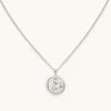 Astrid & Miyu Zodiac Necklaces Leo Zodiac Pendant Necklace In Silver 1 Astrid & Miyu Zodiac Necklaces Leo Zodiac Pendant Necklace In Silver