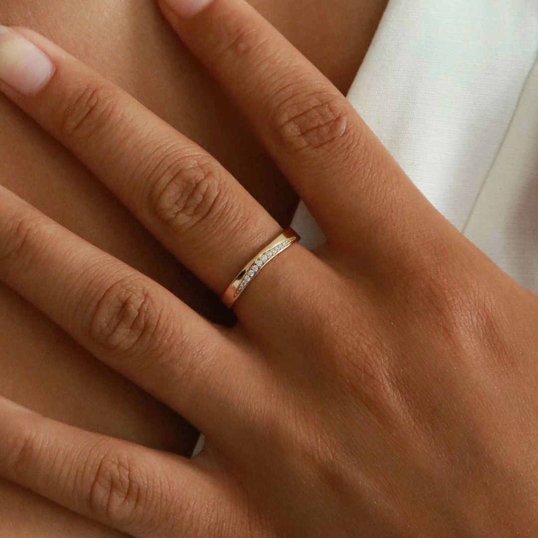 Astrid & Miyu Ara Ring In Gold 4 Astrid & Miyu Ara Ring In Gold