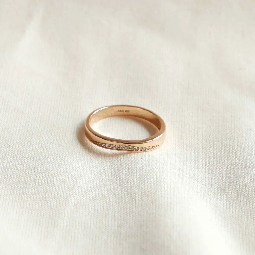 Astrid & Miyu Ara Ring In Gold 5 Astrid & Miyu Ara Ring In Gold