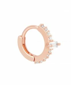 Astridandmiyu Baguette Gem Clicker In Rose Gold Sale 9 Astridandmiyu Baguette Gem Clicker In Rose Gold Sale