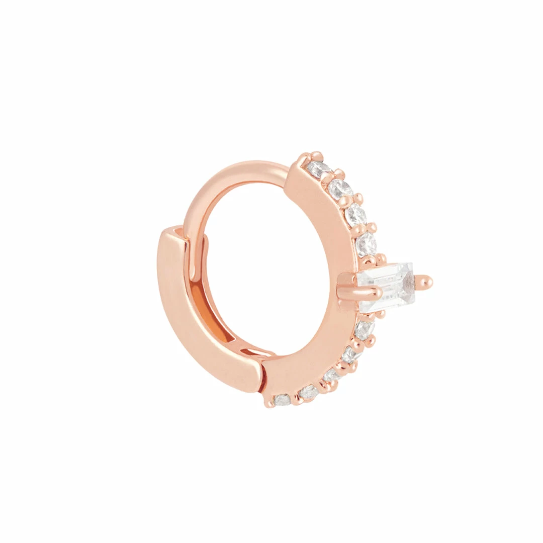 Astridandmiyu Baguette Gem Clicker In Rose Gold Sale 5 Astridandmiyu Baguette Gem Clicker In Rose Gold Sale