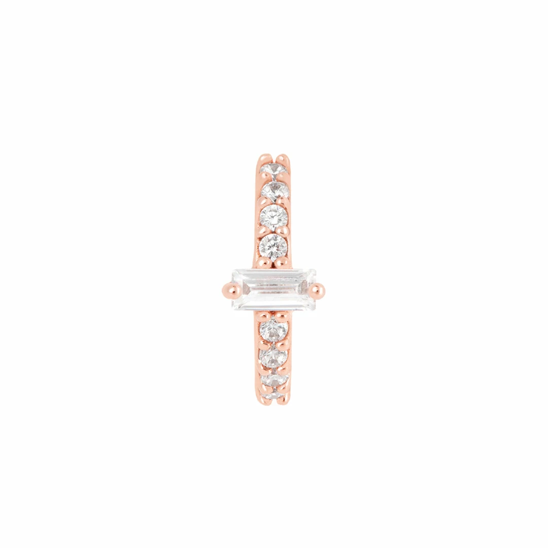 Astridandmiyu Baguette Gem Clicker In Rose Gold Sale 3 Astridandmiyu Baguette Gem Clicker In Rose Gold Sale