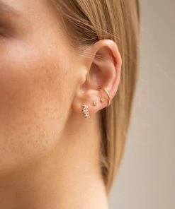 Astridandmiyu Sale Basic Ear Cuff In Gold 14 Astridandmiyu Sale Basic Ear Cuff In Gold