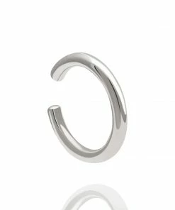 Astridandmiyu Sale Basic Ear Cuff In Silver