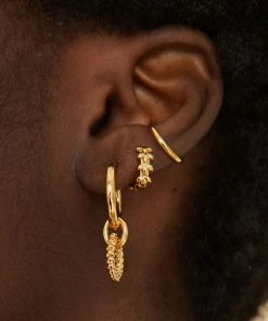 Astridandmiyu Sale Basic Ear Cuff In Gold 13 Astridandmiyu Sale Basic Ear Cuff In Gold
