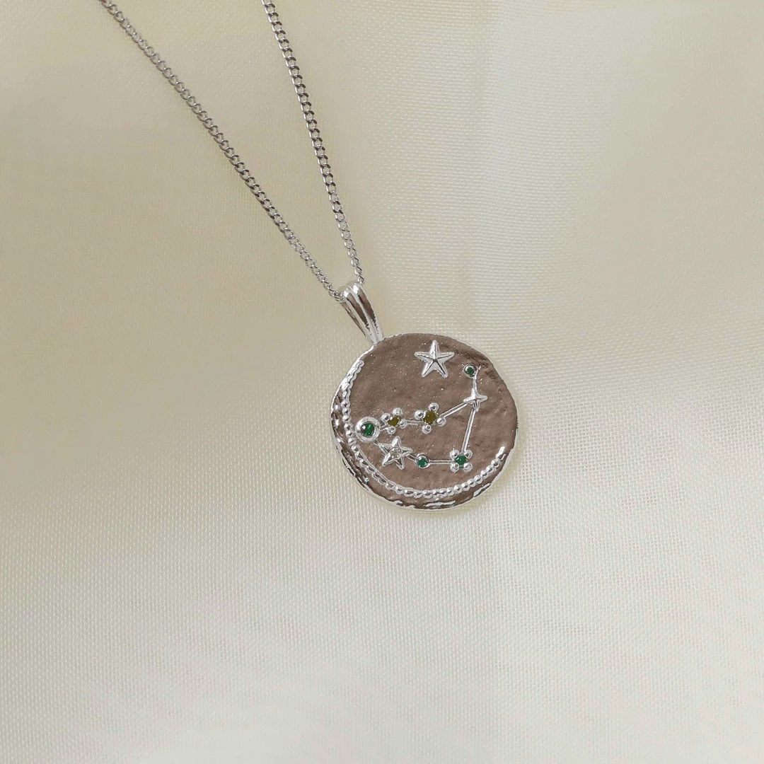 Astrid & Miyu Zodiac Necklaces Capricorn Zodiac Pendant Necklace In Silver 7 Astrid & Miyu Zodiac Necklaces Capricorn Zodiac Pendant Necklace In Silver