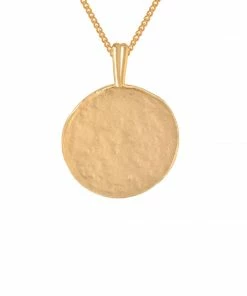 Astrid & Miyu Scorpio Zodiac Pendant Necklace In Gold