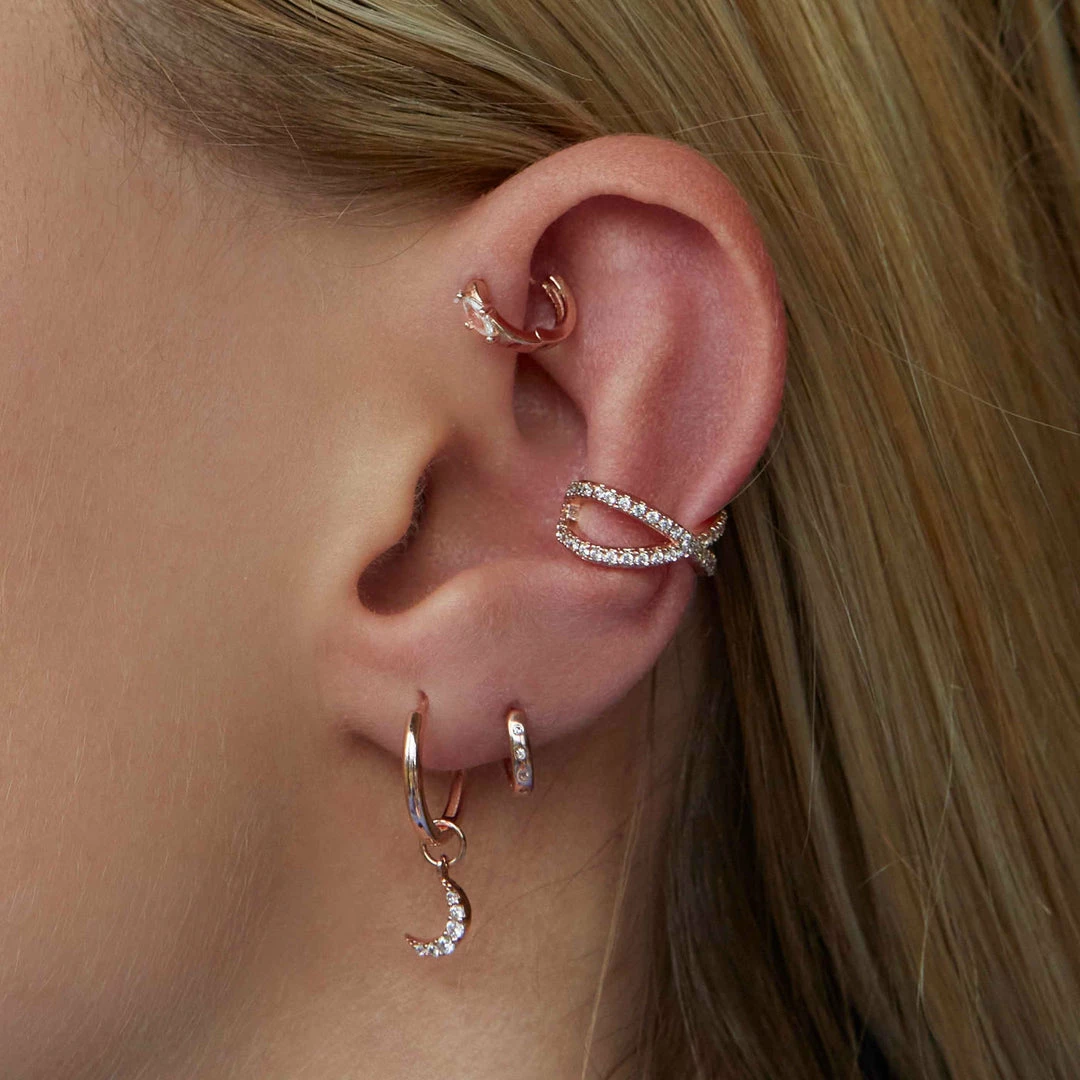 Astridandmiyu Navette Clicker In Rose Gold Sale 4 Astridandmiyu Navette Clicker In Rose Gold Sale