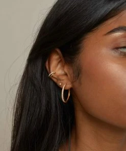 Astridandmiyu Best Sellers Illusion Crystal Ear Cuff In Gold 13 Astridandmiyu Best Sellers Illusion Crystal Ear Cuff In Gold