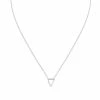 Astridandmiyu Sale Diamond Bar Necklace In Silver 2 Astridandmiyu Sale Diamond Bar Necklace In Silver