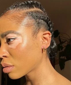 Astridandmiyu Elemental Hoops In Gold Earrings