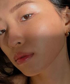 Astridandmiyu Elemental Hoops In Gold Earrings