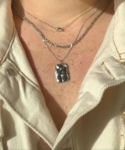 Astridandmiyu Embrace Pendant Necklace In Silver Sale