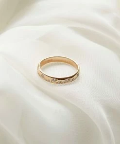 Astrid & Miyu Gleam Ring In Gold Sale 8 Astrid & Miyu Gleam Ring In Gold Sale