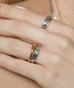 Astrid & Miyu Infinite Ring In Silver 11 Astrid & Miyu Infinite Ring In Silver