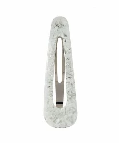 Astridandmiyu Large Aventurine Resin Hair Clip