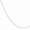 Astrid & Miyu Long Link Chain Necklace In Silver
