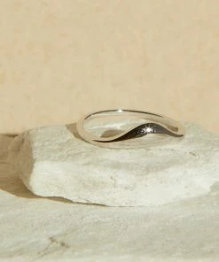 Astridandmiyu Molten Ring In Silver Sale