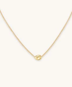 Astridandmiyu Molten Pendant Necklace In Gold Sale