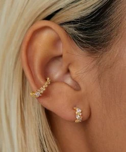 Astridandmiyu Sale Mystic Star Ear Cuff In Gold 10 Astridandmiyu Sale Mystic Star Ear Cuff In Gold