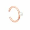 Astridandmiyu Sale Pearl Ear Cuff In Rose Gold 1 Astridandmiyu Sale Pearl Ear Cuff In Rose Gold