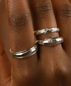 Astrid & Miyu Gleam Ring In Silver