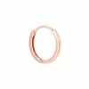 Astrid & Miyu Simple Conch Hoop In Rose Gold Sale