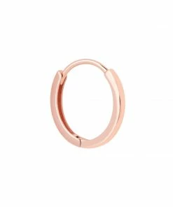 Astrid & Miyu Simple Conch Hoop In Rose Gold Sale