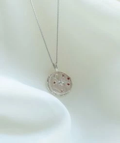 Astrid & Miyu Sagittarius Zodiac Pendant Necklace In Silver Zodiac Necklaces 13 Astrid & Miyu Sagittarius Zodiac Pendant Necklace In Silver Zodiac Necklaces