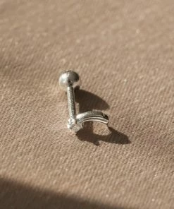 Astridandmiyu Sale Shooting Star Barbell In Silver 9 Astridandmiyu Sale Shooting Star Barbell In Silver