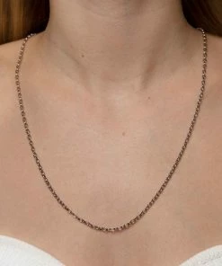 Astridandmiyu Circle Link Multi-Use Chain In Silver 9 Astridandmiyu Circle Link Multi-Use Chain In Silver