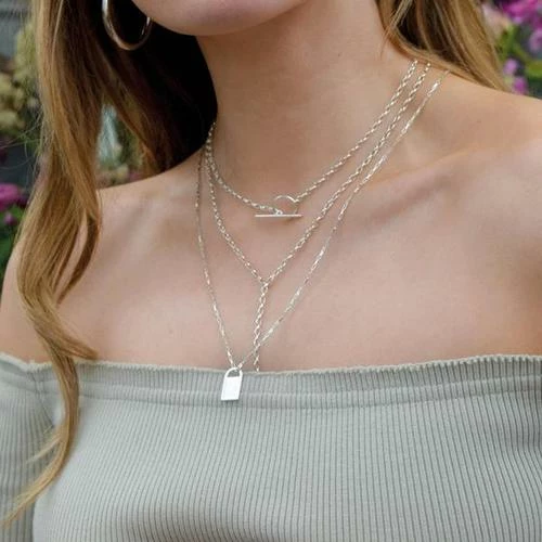 Astridandmiyu Boyfriend Padlock Necklace In Silver 4 Astridandmiyu Boyfriend Padlock Necklace In Silver