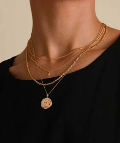 Astridandmiyu Essential Beaded Choker In Gold Necklaces