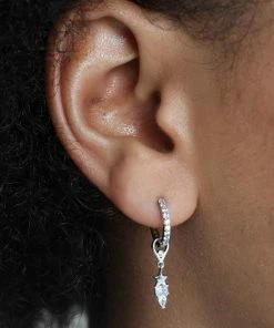 Astridandmiyu Star & Stones Earring Charm In Silver 9 Astridandmiyu Star & Stones Earring Charm In Silver