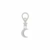 Astridandmiyu Star & Moon Earring Charm In Silver Sale 1 Astridandmiyu Star & Moon Earring Charm In Silver Sale