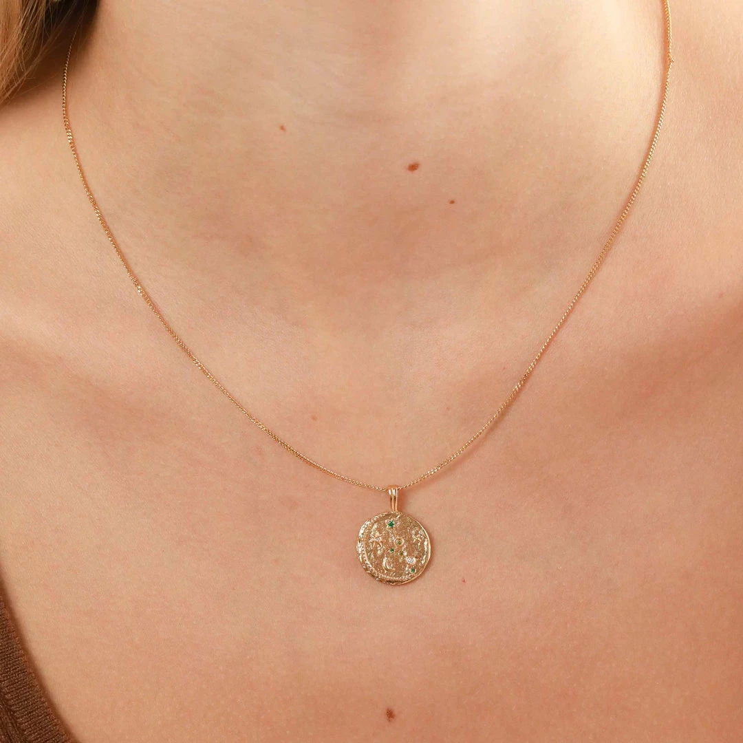 Astrid & Miyu Best Sellers Taurus Zodiac Pendant Necklace In Gold 9 Astrid & Miyu Best Sellers Taurus Zodiac Pendant Necklace In Gold