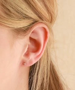 Astrid & Miyu Twilight Star Stud Earrings In Rose Gold 9 Astrid & Miyu Twilight Star Stud Earrings In Rose Gold