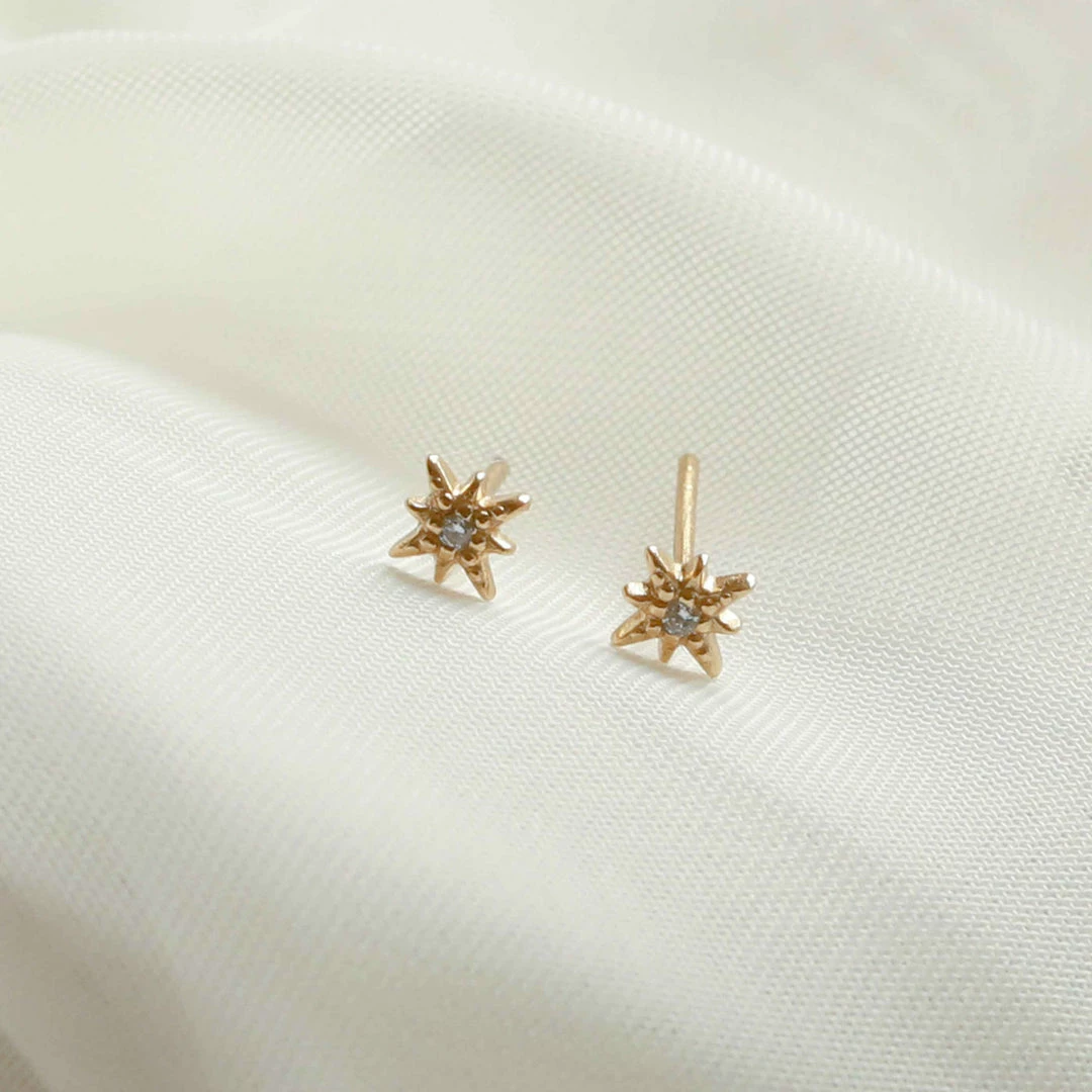 Astrid & Miyu Twilight Star Stud Earrings In Gold Best Sellers 5 Astrid & Miyu Twilight Star Stud Earrings In Gold Best Sellers