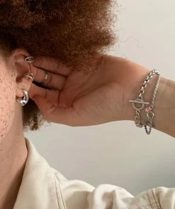 Astrid & Miyu Rope Chain Bracelet In Silver Best Sellers 13 Astrid & Miyu Rope Chain Bracelet In Silver Best Sellers