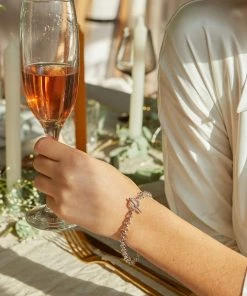 Astridandmiyu Wreath T-Bar Chunky Bracelet In Silver 12 Astridandmiyu Wreath T-Bar Chunky Bracelet In Silver